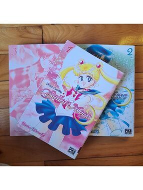 Sailor Moon Manga Volumes 1–3 | Naoko Takeuchi | Pika Edition | French